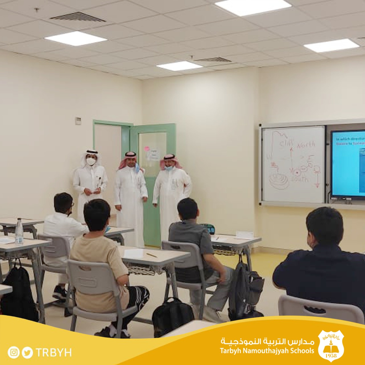 استقبال الطلاب 